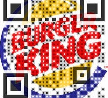 Burger King QR Code Visual QR Code