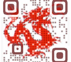Beijing Dragon QR Code Visual QR Code
