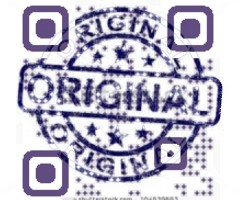 Authentication QR Code Visual QR Code