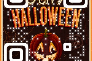 Halloween QR Code Visual QR Code