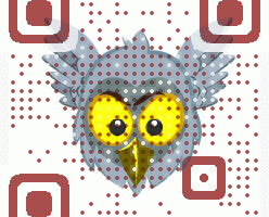 Owl QR Code Animation QR Code